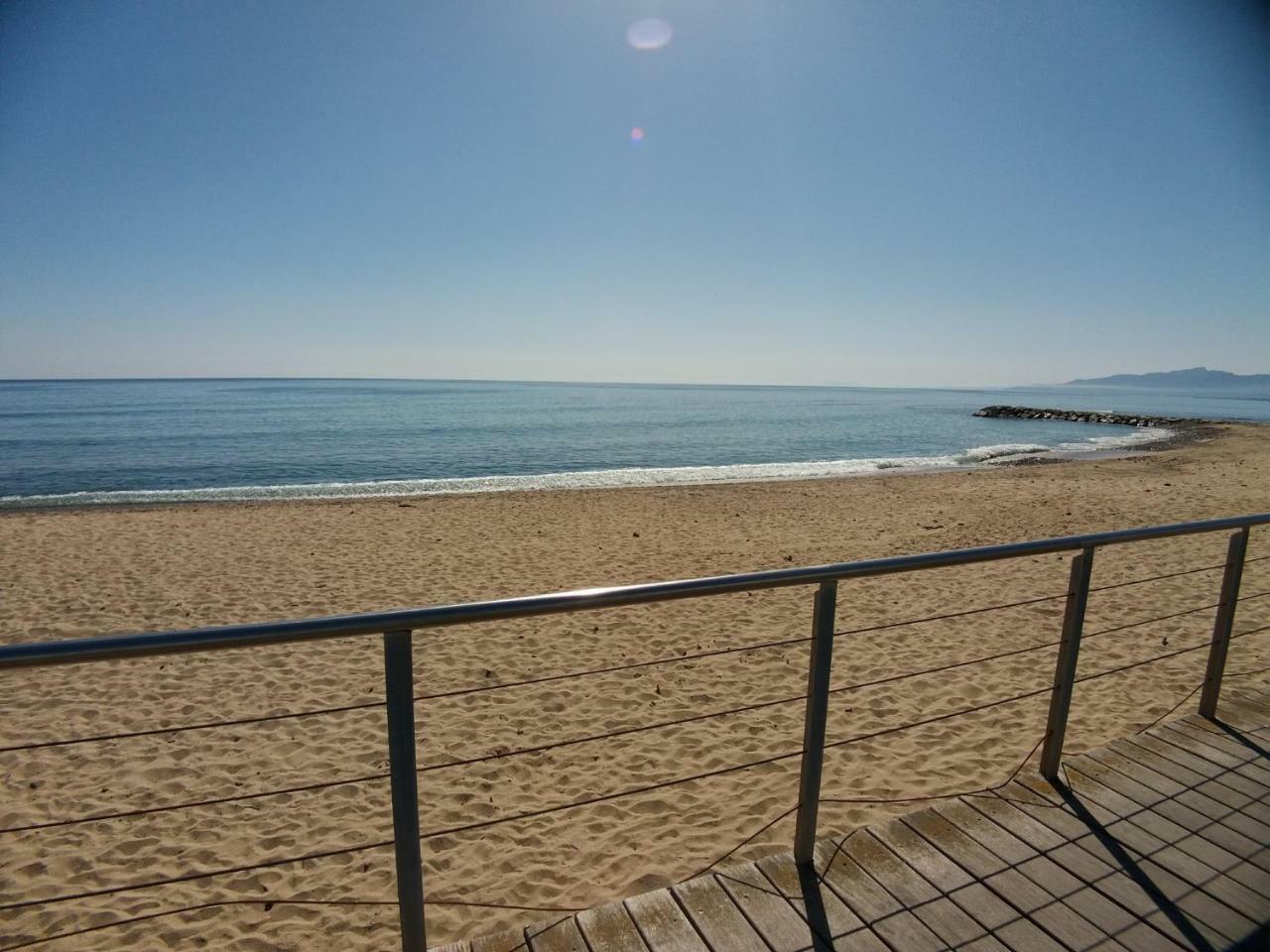 Apartamento CAMBRILS 1ª Línea Playa Exterior foto