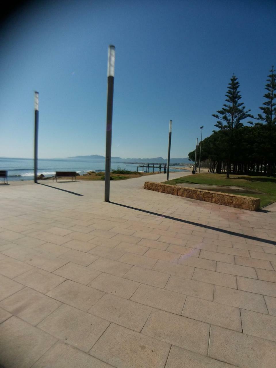 Apartamento CAMBRILS 1ª Línea Playa Exterior foto